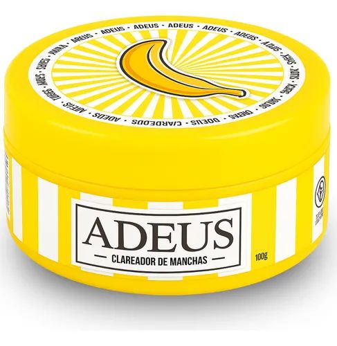Adeus Creme De Banana Clareador manchas