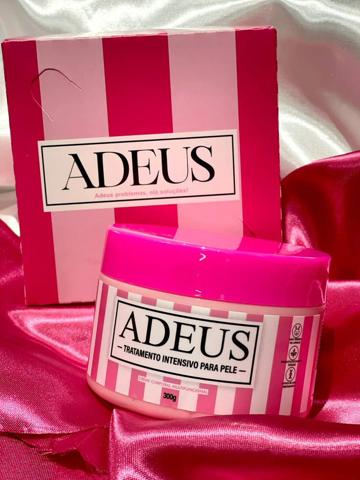 Creme Adeus Original – Tratamento Corporal Antiestrias
