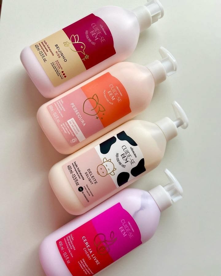 Hidratante Corporal Cuide-se Bem 400ml – O Boticário | Várias Fragrâncias