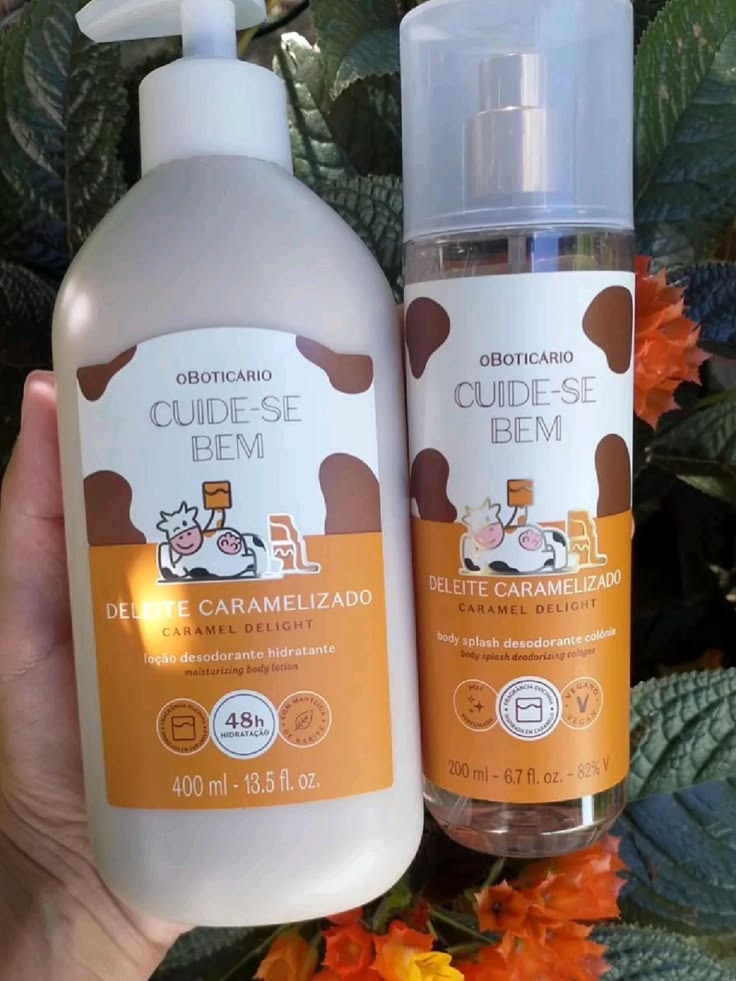 🍮Loção Hidratante Corporal Cuide-se Bem Deleite Caramelizado 400ml – O Boticário