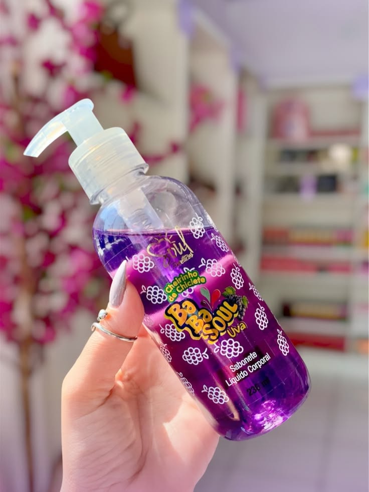 Sabonete Líquido corporal e Facial BabaSoul Cheirinho de Chiclete 230ml – Soul Cosméticos