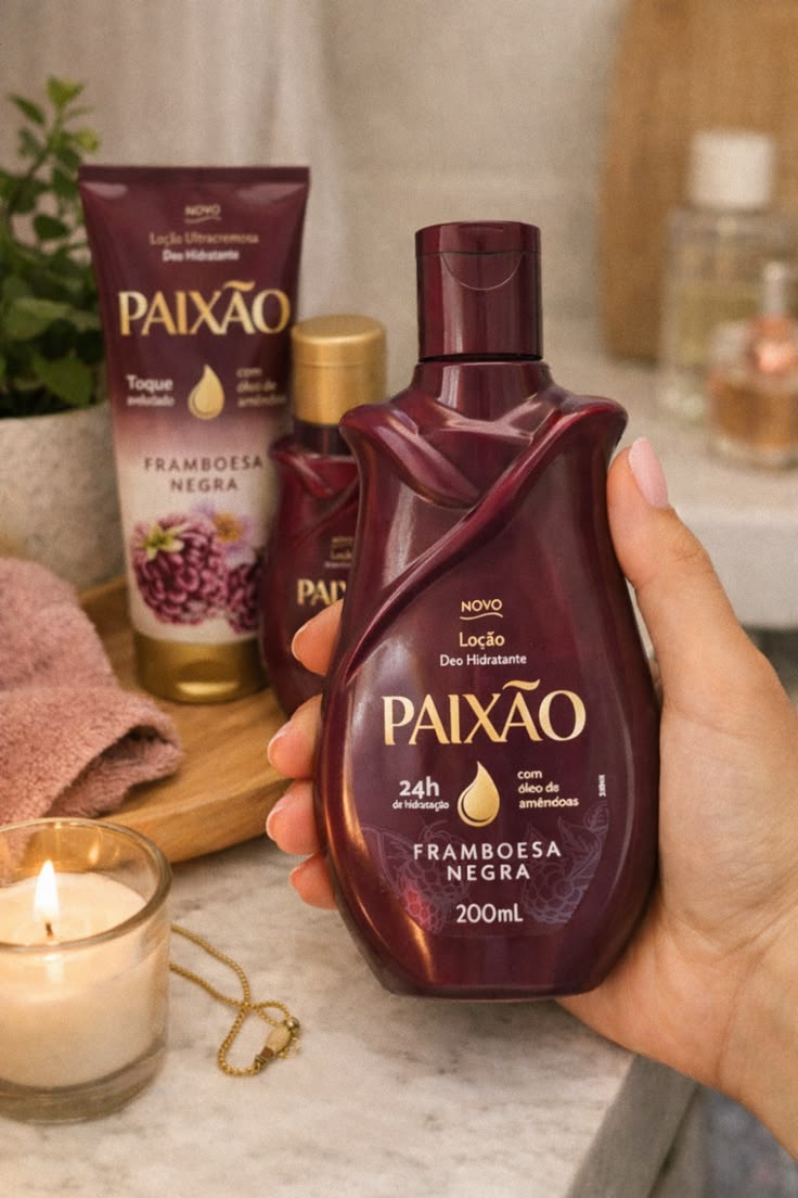 kit Óleo Paixâo + Hidratante Corporal