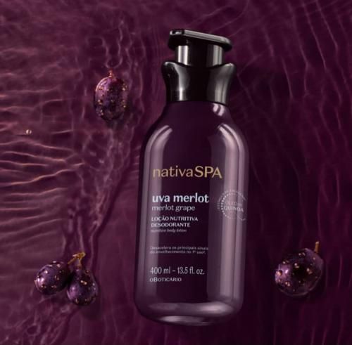 Hidratante Corporal Nativa Spa Merlot Grape – O Boticário