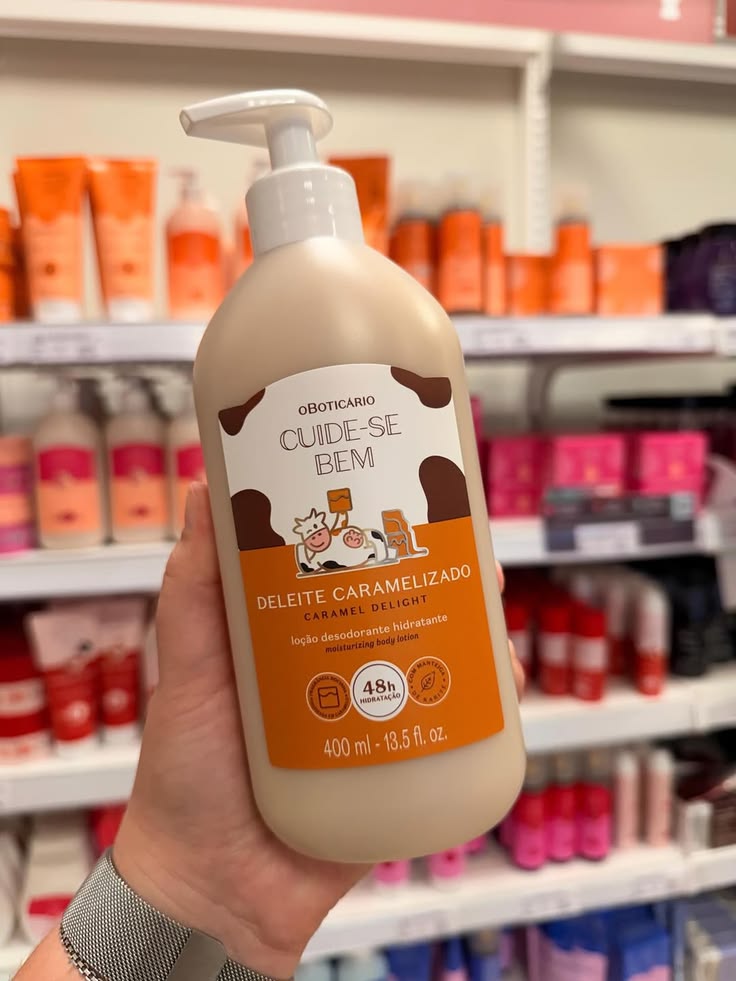 🍮Loção Hidratante Corporal Cuide-se Bem Deleite Caramelizado 400ml – O Boticário