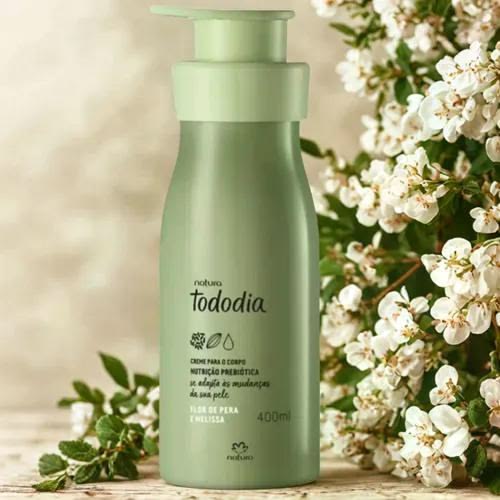 Creme Desodorante Nutritivo Tododia Flor de Pera e Melissa 400ml – Natura