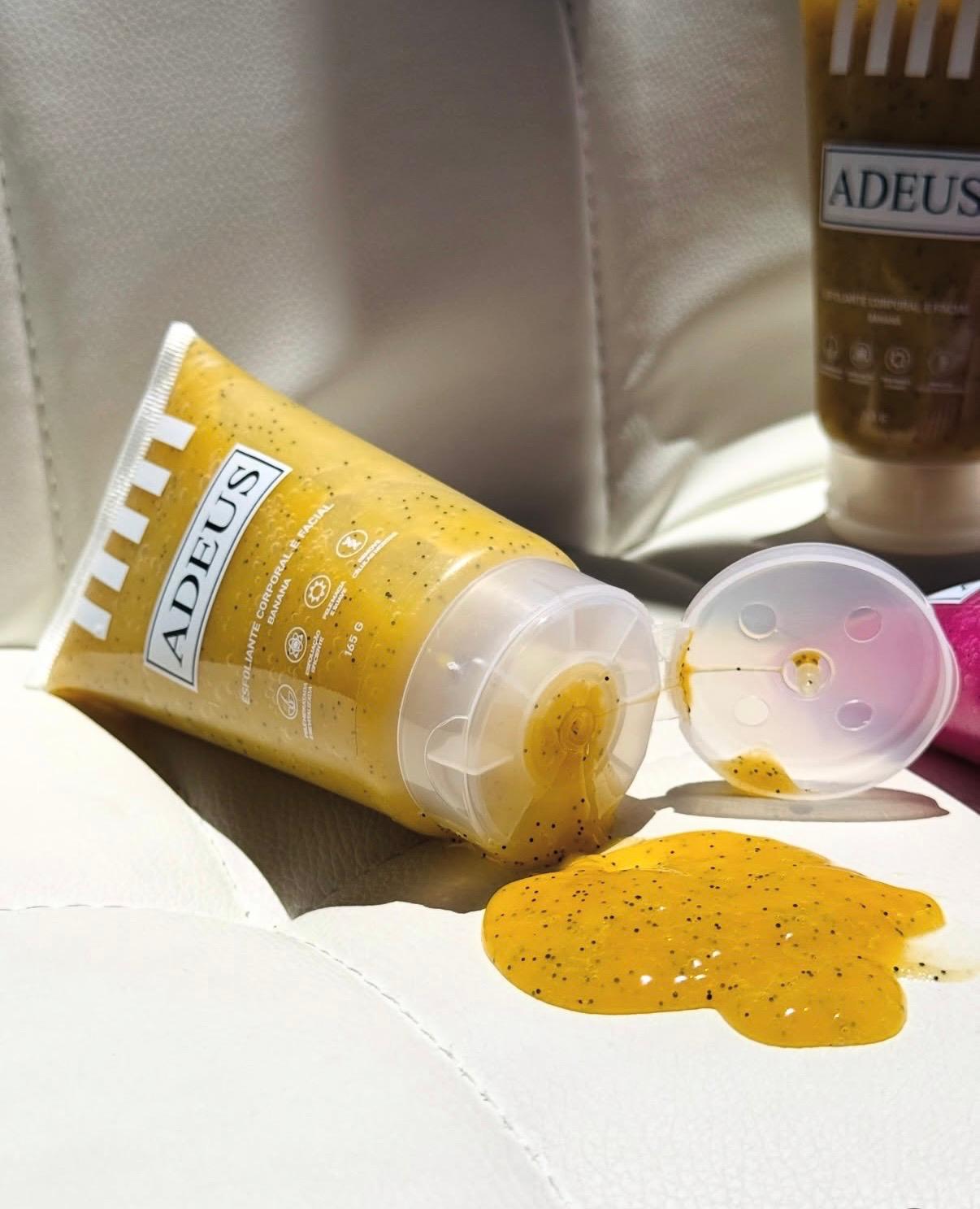 Adeus Esfoliante Corporal e Fcial de  Banana